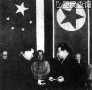 周恩来出访朝鲜　中国政府决定撤军