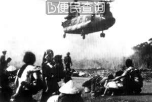 北越军队逼近西贡　南越军队仓惶撤退