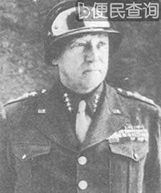 美国将军巴顿逝世