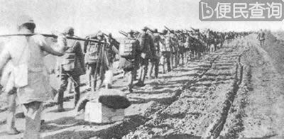 中共军队分三路急进东北