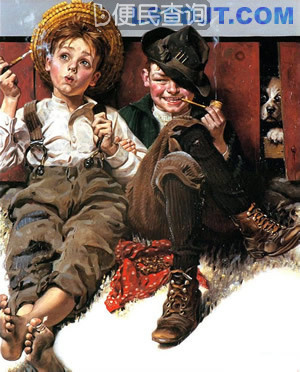 美国在20世纪早期的重要画家诺曼·洛克威尔出生