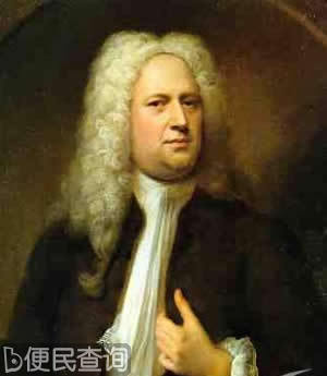 英籍德国作曲家亨德尔逝世