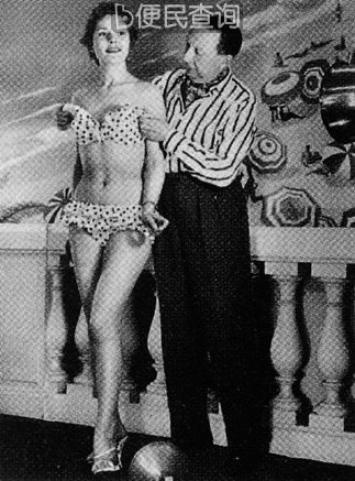 世界上第一件比基尼泳装面世