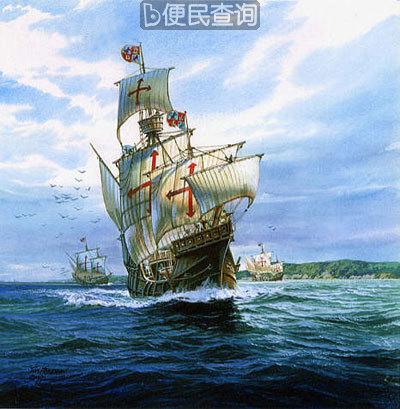 哥伦布第一次远航