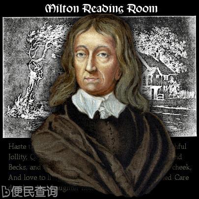 英国作家、诗人约翰·弥尔顿出生